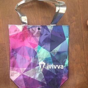 Limited edition metallic ivivva bag